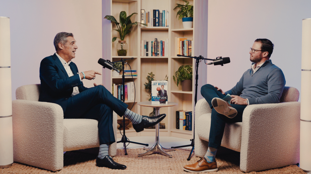 Example of a podcast recording in Forge Apollo's Studio